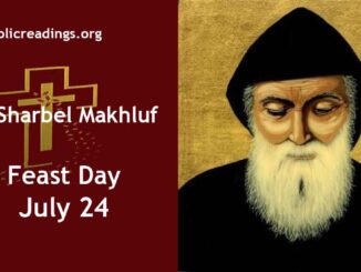 St Sharbel (Charbel) Makhluf - Feast Day - July 24