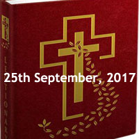 Monday of the Twenty-fifth Week in Ordinary Time - Monday Homily Catholic, catholic online bible, liturgical readings, catholic reflections
