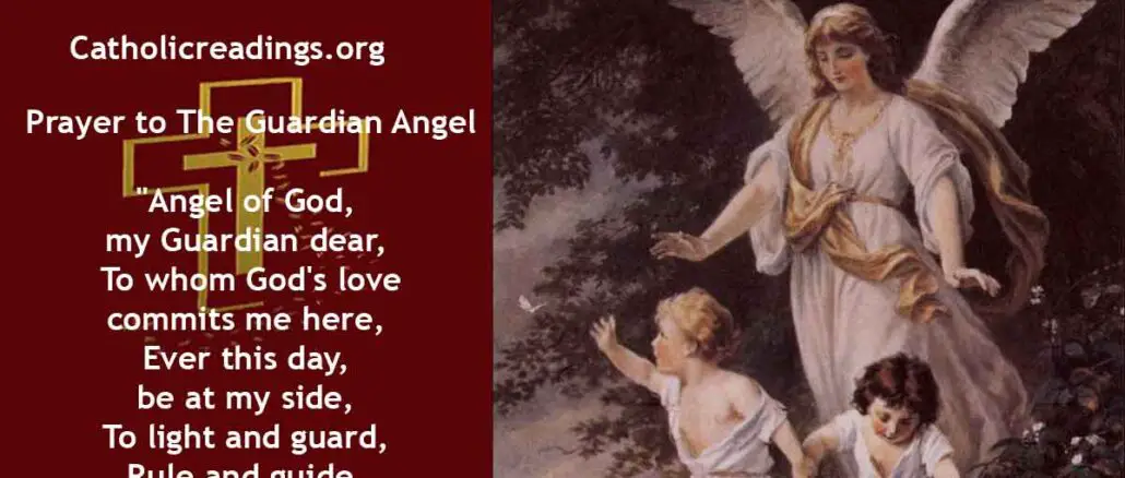 Holy Guardian Angels - Feast Day - October 2