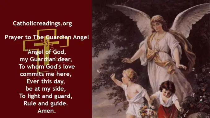Holy Guardian Angels - Feast Day - October 2