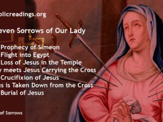 Our Lady of Sorrows - Feast Day - September 15