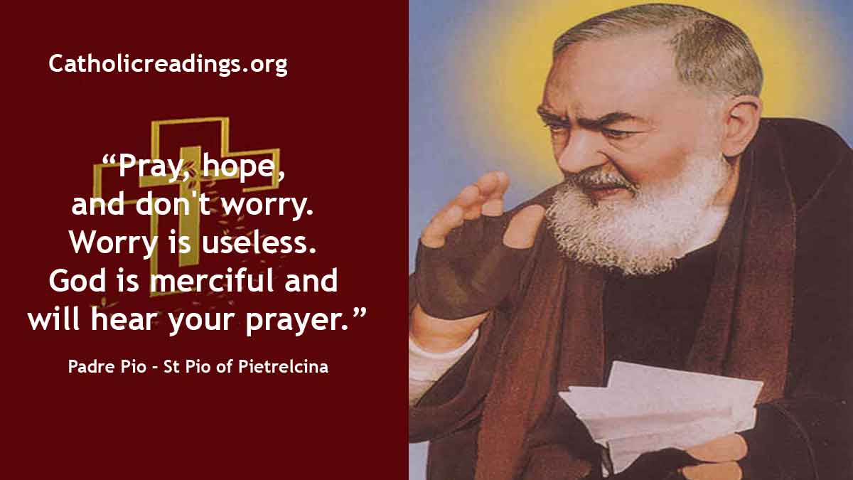 Padre Pio - St Pio of Pietrelcina - Feast Day - September 23 - Catholic  Saint of the Day