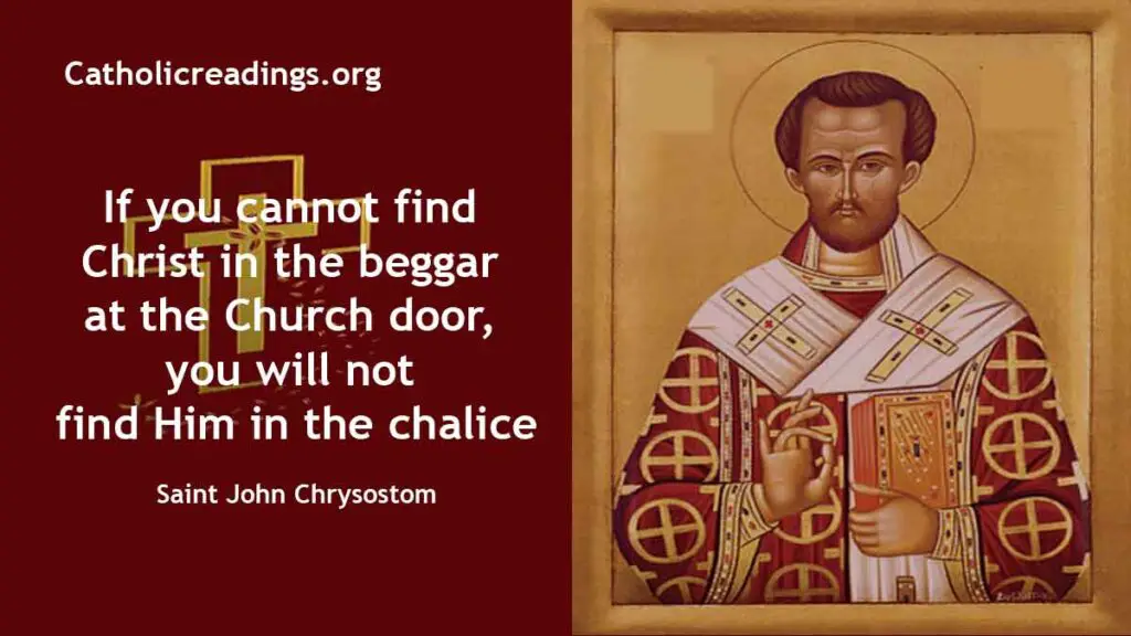 St John Chrysostom Feast Day September 13 2024 Catholic Saint of the Day