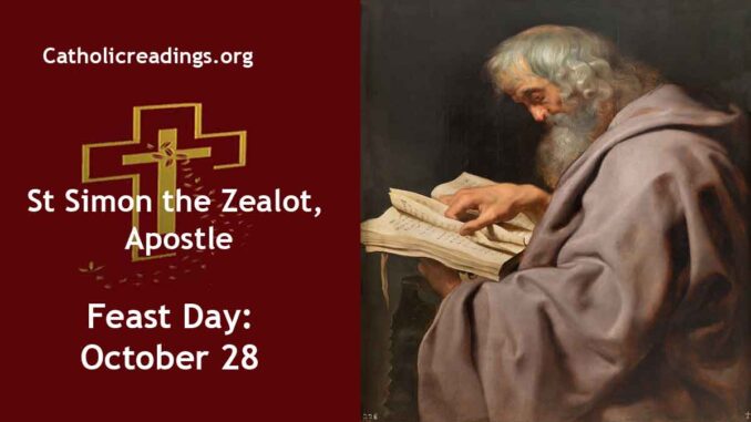 St Simon the Zealot, Apostle