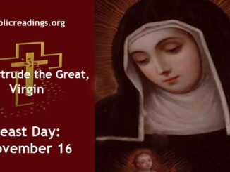 St Gertrude the Great - Feast Day - November 16