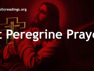 St Peregrine Prayer