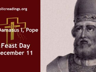 Pope Saint Damasus I - Feast Day - December 11