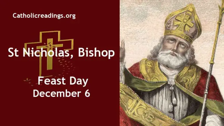 St Nicholas, Bishop - Feast Day - December 6 2024 - Catholic Saint of ...