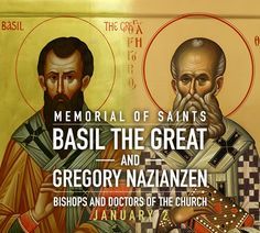 Saints Basil the Great and Gregory Nazianzen