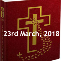 Friday of the Fifth Week of Lent Today’s Audio Mass Readings – Lectionary: 255