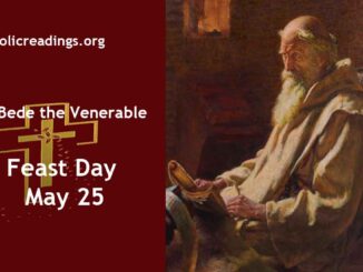 St Bede the Venerable - Feast Day - May 25