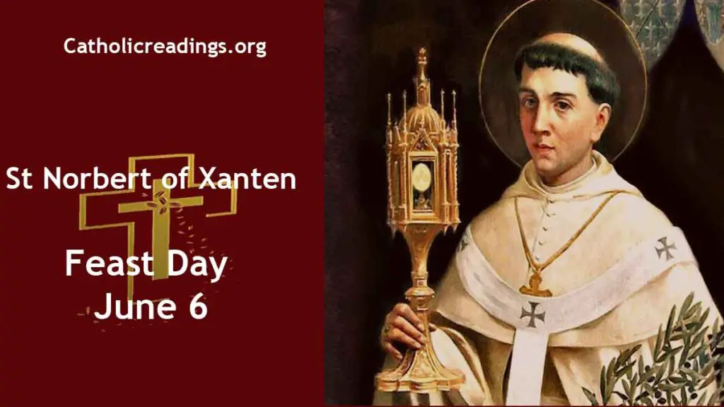 St Norbert of Xanten Feast Day June 6 2023 Catholic Saint of the Day