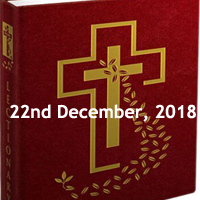 Saturday of the Third Week of Advent - Year C