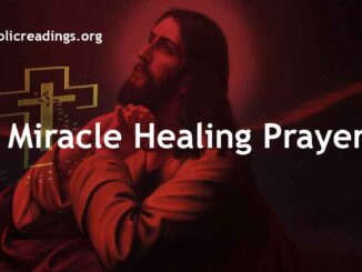 Miracle Healing Prayer