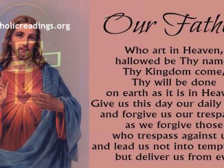 The Lord's Prayer - Our Father Prayer