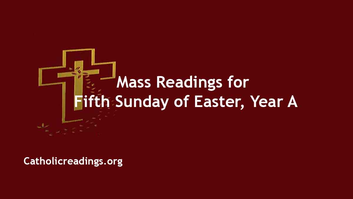 Sunday Mass Readings for May 7 2023, Fifth Sunday of Easter Homily