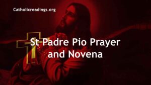 St Padre Pio Prayer and Novena