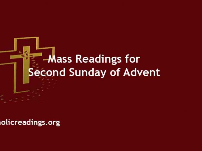 7thdecember2025 Catholic Daily Readings