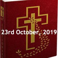 Catholic Daily Readings for 23rd October 2019, Wednesday of the Twenty-ninth Week in Ordinary Time Year C - Daily Homily