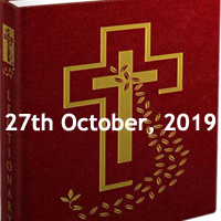 Catholic Daily Readings for 27th October 2019, Thirtieth Sunday in Ordinary Time Year C - Daily Homily