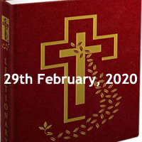 Catholic Daily Readings for 29th February 2020, Saturday after Ash Wednesday, Year A - Daily Homily