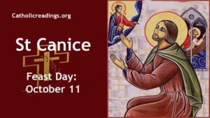 St Canice - Feast Day - October 11