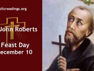 St John Roberts - Feast Day - December 10