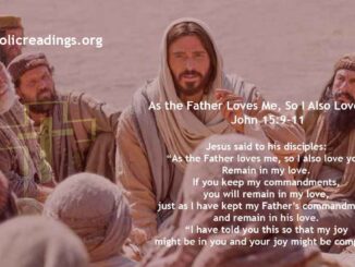 Bible Verse of the Day - As the Father Loves Me, So I Also Love You - John 15:9-11