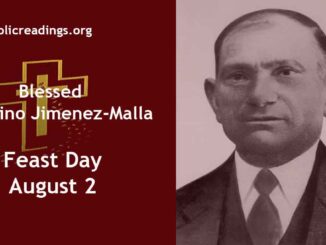 Blessed Ceferino Jimenez-Malla - Feast Day - August 2