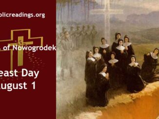 Blessed Martyrs of Nowogrodek - Feast Day - August 1
