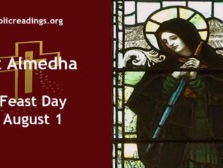 St Almedha - Feast Day - August 1