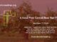 A Good Tree Cannot Bear Bad Fruit – Matthew 7:15-20 - Bible Verse of the Day