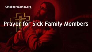 Prayer for Sick Family Members