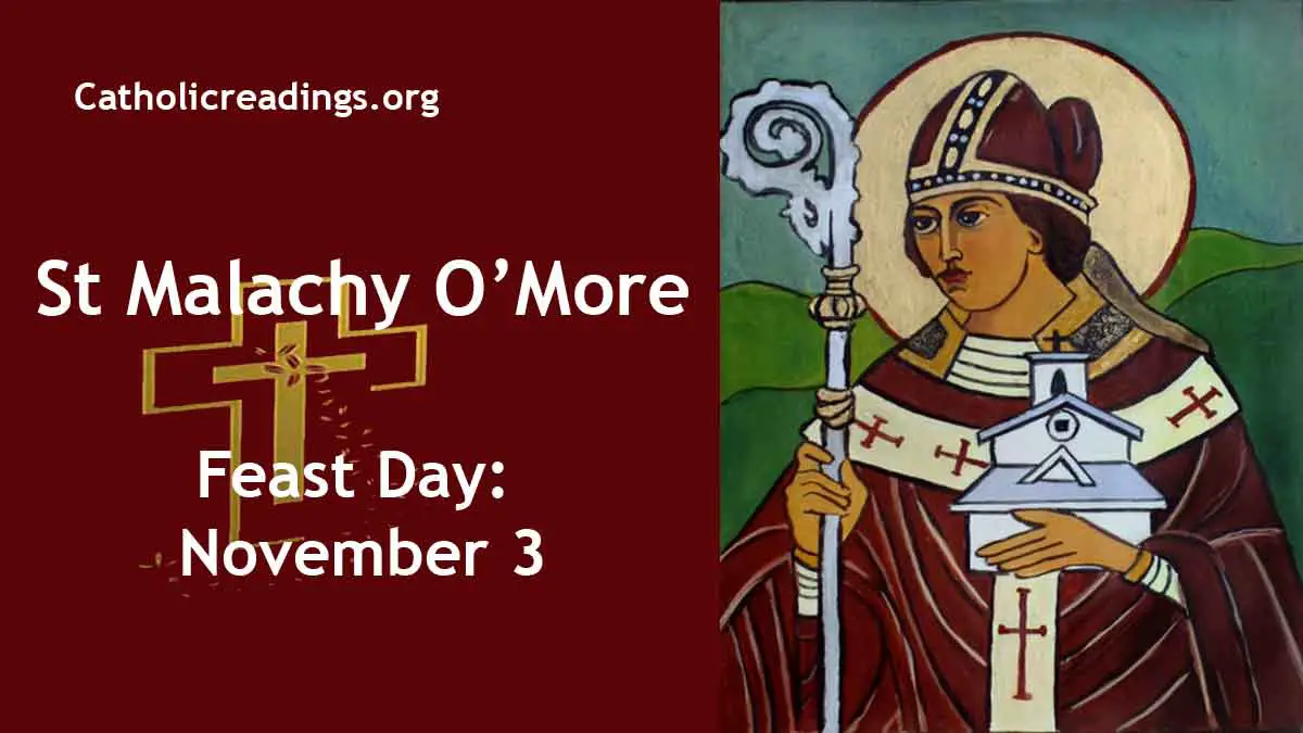 St Malachy O’More Feast Day November 3 Catholic Saint of the Day