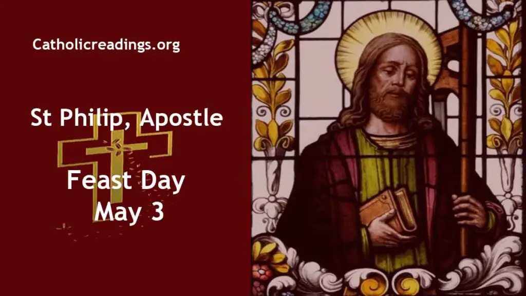 St Philip the Apostle Feast Day May 3 Catholic Saint of the Day
