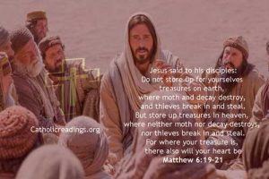 Store Up Treasures in Heaven - Matthew 6:19-21 - Bible Verse of the Day