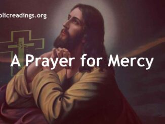 A Prayer for Mercy