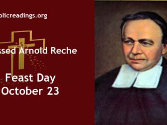 Blessed Arnold Reche - Feast Day - October 23