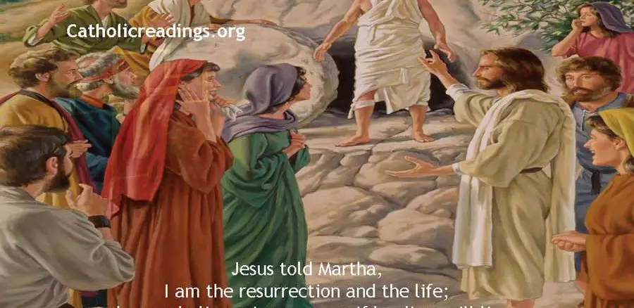 I am the resurrection and the life; whoever believes in me, even if he dies, will live - Bible Verse of the Day - John 11:25-27