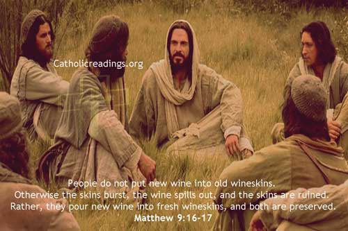 New Wine in Old Wineskins - Bible Verse of the Day