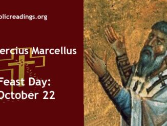 St Abercius Marcellus - Feast Day - October 22