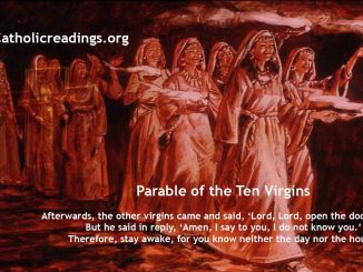 Parable of the Ten Virgins - Matthew 25:1-13 - Bible Verse of the Day