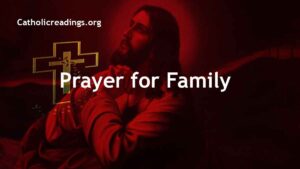 Prayer for Family