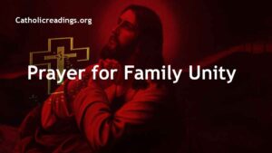 Prayer for Family Unity
