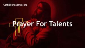 Prayer for Talents - Prayer to Identify My Talents