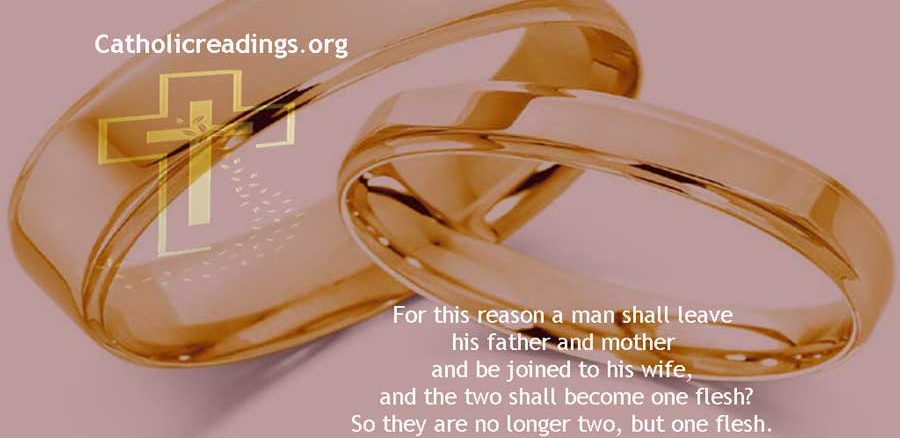What God Has Joined Together, Man Must Not Separate - Bible Verse of the Day