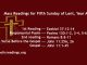 Catholic Mass Readings for Fifth Sunday of Lent, Year A