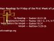 Catholic Daily Mass Readings for Friday of the First Week of Lent