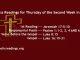 Thursday of the Second Week of Lent
