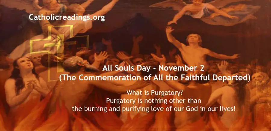 All Souls Day (The Commemoration of All the Faithful Departed) November 2 - Bible Verse of the Day